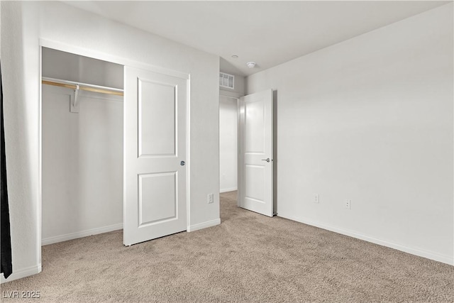 6952 Crescent Gold St, North Las Vegas, NV 89086 - unfurnished bedroom with carpet flooring, baseboards, and a closet