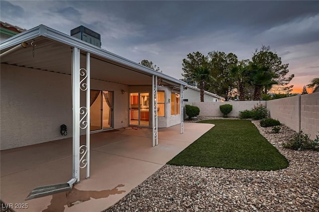 3426 Side Saddle Ct, North Las Vegas, NV 89032 - view of yard with a patio