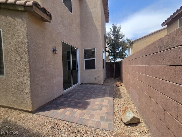 9312 Gold Dove Ct, Las Vegas, NV 89178 - fenced backyard featuring a patio