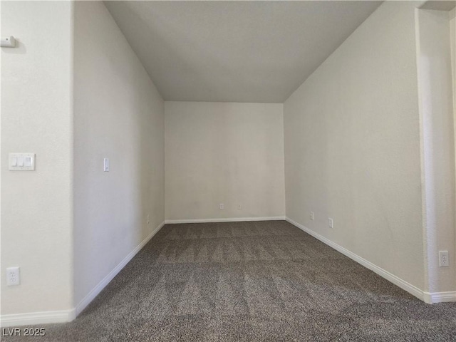 9312 Gold Dove Ct, Las Vegas, NV 89178 - additional living space featuring dark colored carpet and baseboards