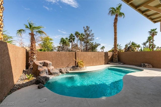 71 Sea Holly Way, Henderson, NV 89074 - view of swimming pool featuring a fenced backyard and a patio