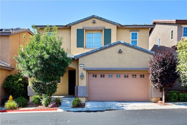 10449 Yew Blossom Ave, Las Vegas, NV 89166 - view of front facade with stucco siding