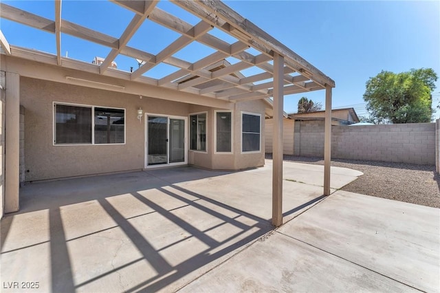 6717 Sheffield Dr, Las Vegas, NV 89108 - view of patio / terrace with a pergola