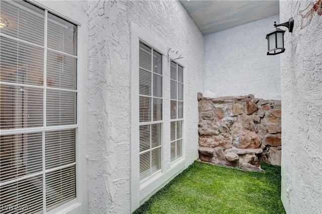 3971 Foxboro Cir, Las Vegas, NV 89121 - exterior view of stucco siding