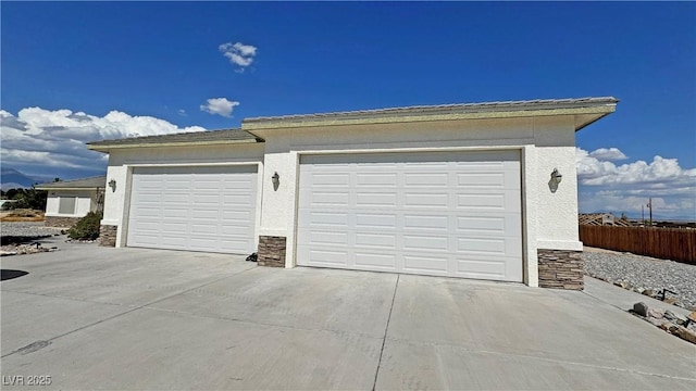 3451 Sagebrush Ave, Pahrump, NV 89048 - garage with concrete driveway