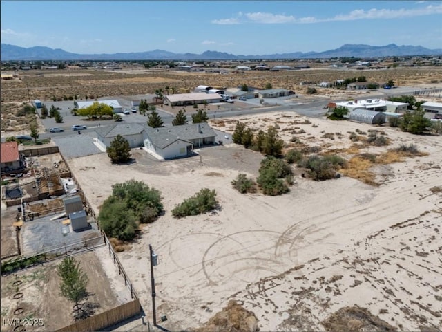 3451 Sagebrush Ave, Pahrump, NV 89048 - view of rural area with a mountain backdrop and a desert landscape