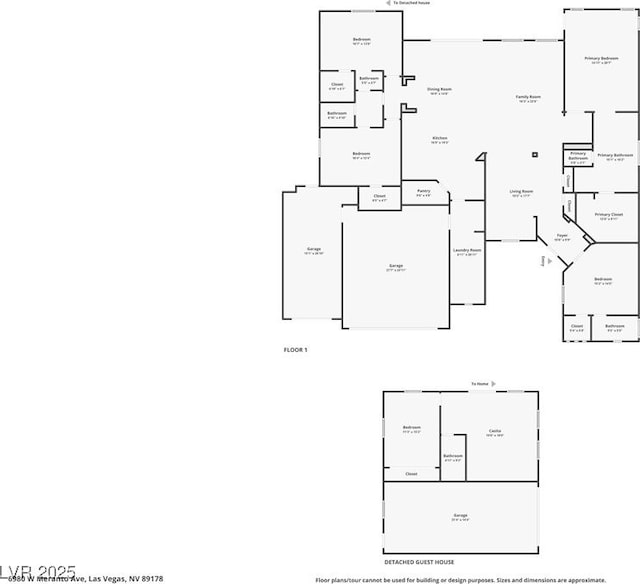 6980 W Meranto Ave, Las Vegas, NV 89178 - view of room layout