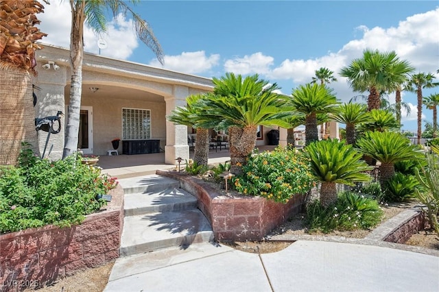 9111 W Stephen Ave, Las Vegas, NV 89149 - entrance to property with stucco siding