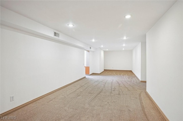 9111 W Stephen Ave, Las Vegas, NV 89149 - finished basement with recessed lighting, carpet flooring, and baseboards