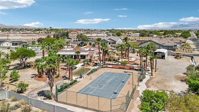 9111 W Stephen Ave, Las Vegas, NV 89149 - aerial view of residential area with mountains