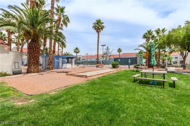 2725 S Nellis Blvd Unit 2168, Las Vegas, NV 89121 - view of home's community featuring a bocce ball area