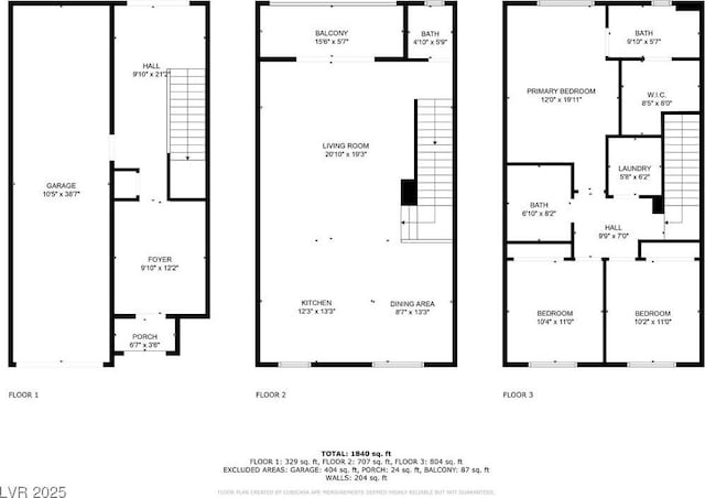 3880 Enchanted Sky St, Las Vegas, NV 89129 - view of floor plan / room layout