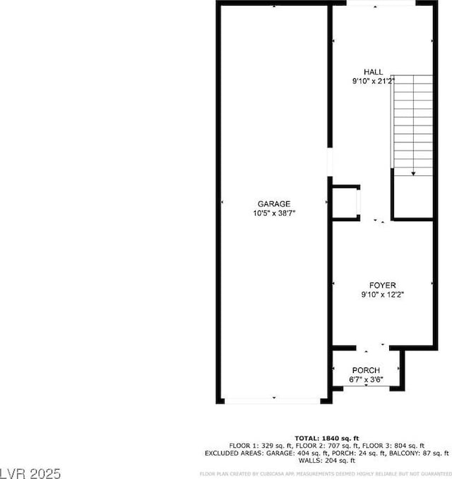 3880 Enchanted Sky St, Las Vegas, NV 89129 - view of property floor plan