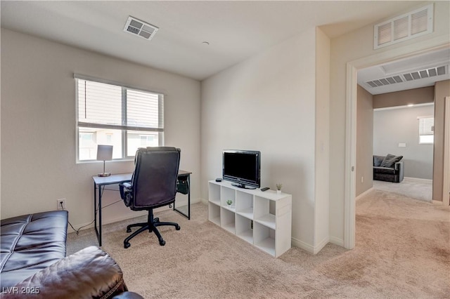 6940 Crescent Gold St, North Las Vegas, NV 89086 - carpeted office space featuring baseboards
