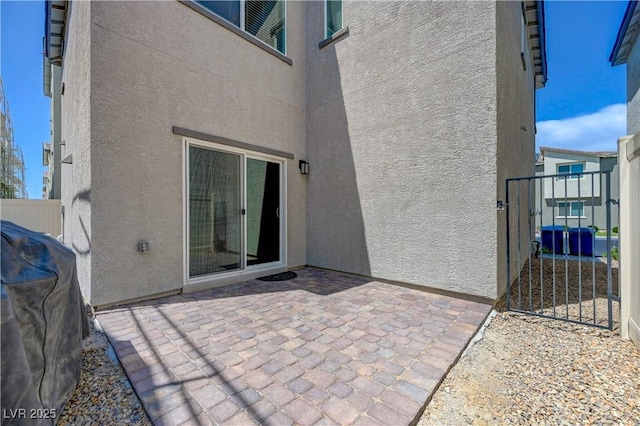 6940 Crescent Gold St, North Las Vegas, NV 89086 - view of patio with a gate