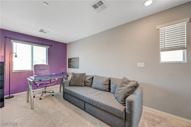 6940 Crescent Gold St, North Las Vegas, NV 89086 - carpeted office space featuring baseboards