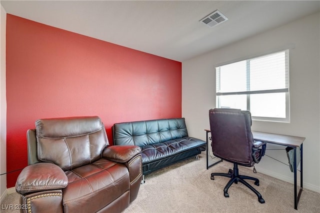 6940 Crescent Gold St, North Las Vegas, NV 89086 - carpeted home office featuring baseboards