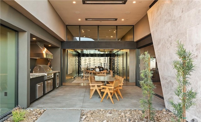 4 Horseshoe Rock Ct, Henderson, NV 89012 - view of patio / terrace featuring outdoor dining space