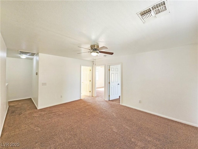 1951 Teepee Rd, Pahrump, NV 89048 - spare room featuring carpet floors, baseboards, and a ceiling fan