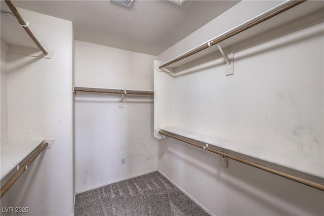 9005 Semillon St, Las Vegas, NV 89148 - walk in closet with dark carpet