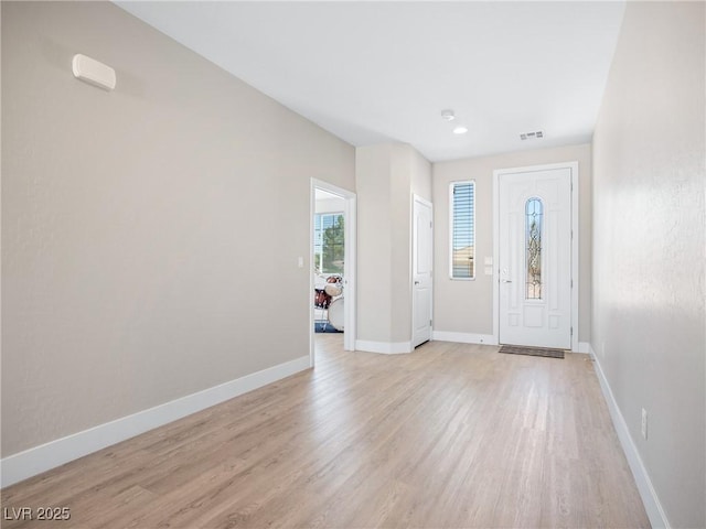 1500 E Laguna St, Pahrump, NV 89048 - entryway with light wood-type flooring and baseboards