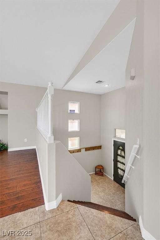 11022 Saint Rafael St, Las Vegas, NV 89141 - stairs with tile patterned floors