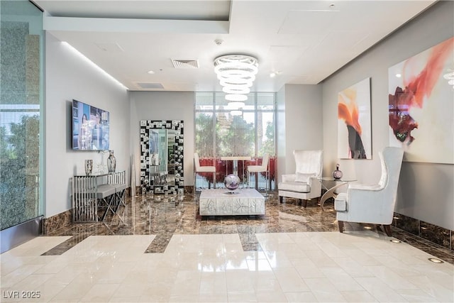 200 W Sahara Ave Unit 910, Las Vegas, NV 89102 - common area featuring floor to ceiling windows