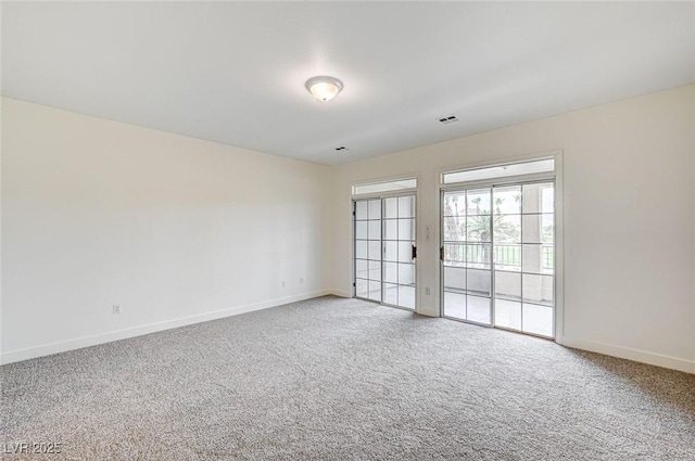 301 Lakewood Garden Dr, Las Vegas, NV 89148 - empty room featuring baseboards and light carpet