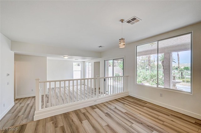 301 Lakewood Garden Dr, Las Vegas, NV 89148 - empty room featuring wood finished floors and baseboards