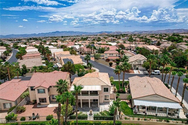 301 Lakewood Garden Dr, Las Vegas, NV 89148 - aerial perspective of suburban area with mountains