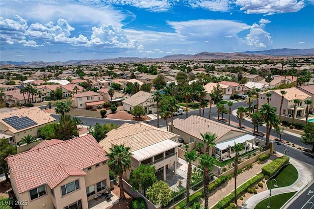 301 Lakewood Garden Dr, Las Vegas, NV 89148 - aerial perspective of suburban area with mountains