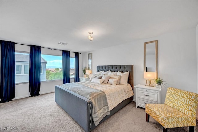 7756 Seville Estates Ct, Las Vegas, NV 89113 - bedroom with light carpet and baseboards