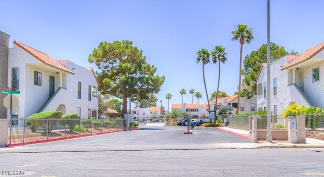 2212 Sunfish Dr Unit C, Henderson, NV 89014 - view of asphalt road with a residential view, sidewalks, and curbs