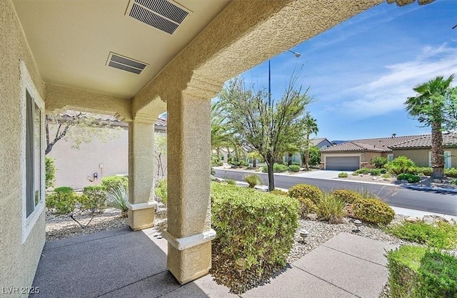 1941 Williamsport St, Henderson, NV 89052 - covered porch featuring a residential view