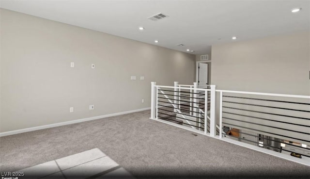 2615 Regency Cove Ct Lot 13, Las Vegas, NV 89121 - carpeted spare room featuring baseboards and recessed lighting