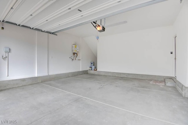 11840 Pelican Butte Ave, Las Vegas, NV 89138 - garage with a garage door opener and water heater