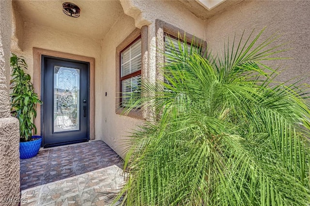 2558 Wiltshire Ave, Henderson, NV 89052 - property entrance with stucco siding