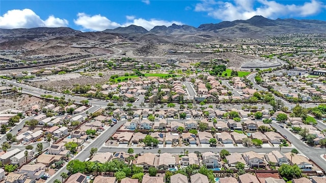 2558 Wiltshire Ave, Henderson, NV 89052 - aerial view of residential area with mountains