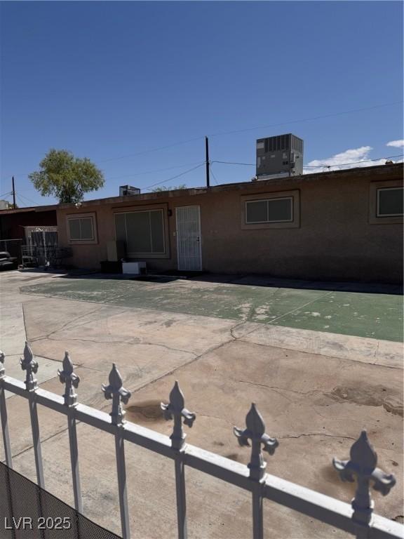 2604 Webster St, North Las Vegas, NV 89030 - ranch-style house with central air condition unit and stucco siding