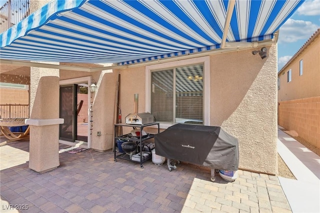 10329 Walworth Ave, Las Vegas, NV 89166 - view of patio / terrace with a grill