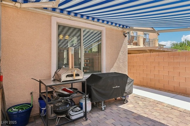 10329 Walworth Ave, Las Vegas, NV 89166 - view of patio with grilling area