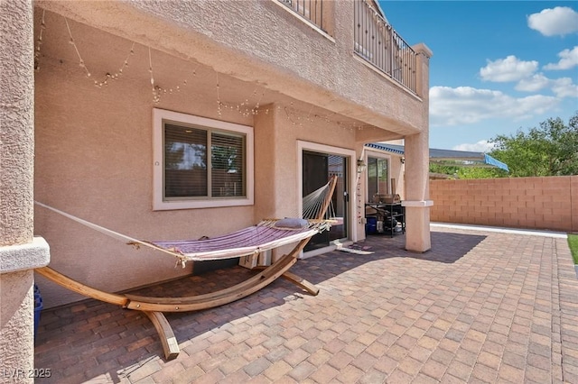 10329 Walworth Ave, Las Vegas, NV 89166 - view of patio / terrace featuring a balcony