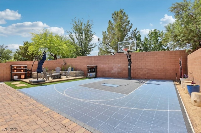 10329 Walworth Ave, Las Vegas, NV 89166 - view of basketball court featuring basketball court