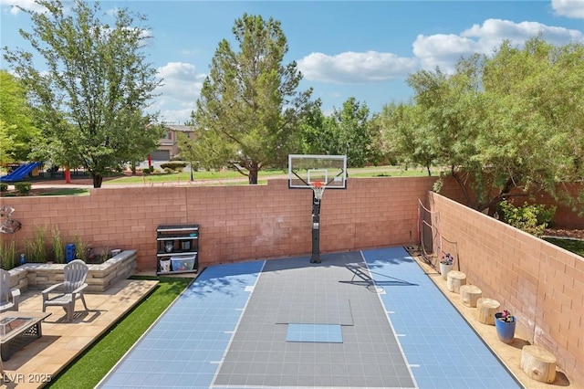 10329 Walworth Ave, Las Vegas, NV 89166 - view of basketball court featuring basketball court