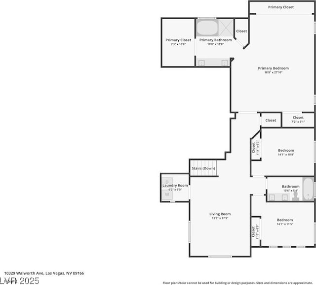 10329 Walworth Ave, Las Vegas, NV 89166 - home floor plan