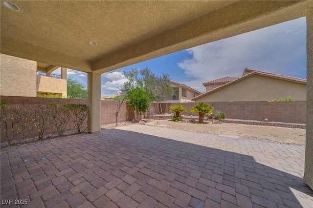 9792 Crescent Lodge Ct, Las Vegas, NV 89178 - fenced backyard featuring a patio area