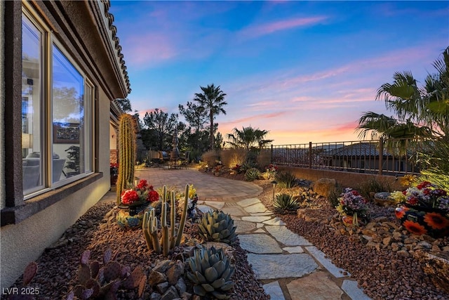 2749 Liberation Dr, Henderson, NV 89044 - fenced backyard featuring a patio area