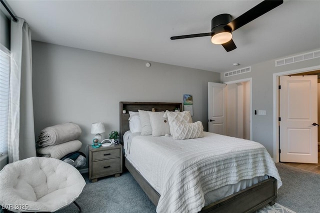 7077 Sunland Hills Ave, Las Vegas, NV 89113 - bedroom with ceiling fan