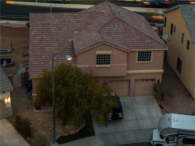 827 Happy Sparrow Ave, Henderson, NV 89052 - view from above of property