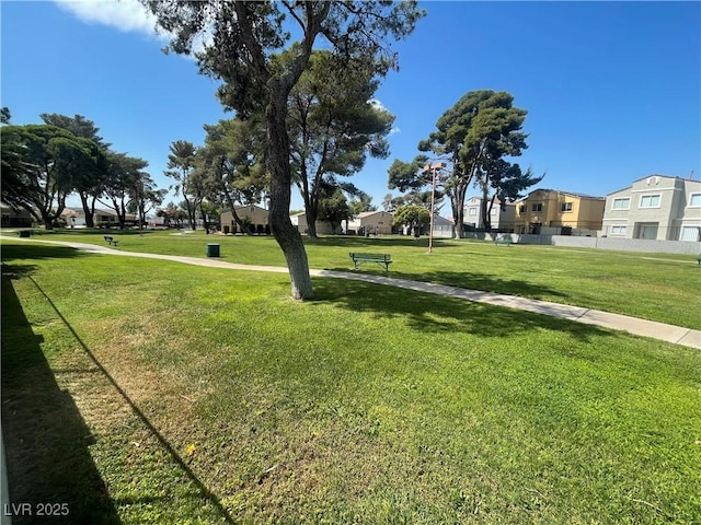 1667 Marion Bennet Dr, Las Vegas, NV 89106 - view of property's community with a yard and a residential view